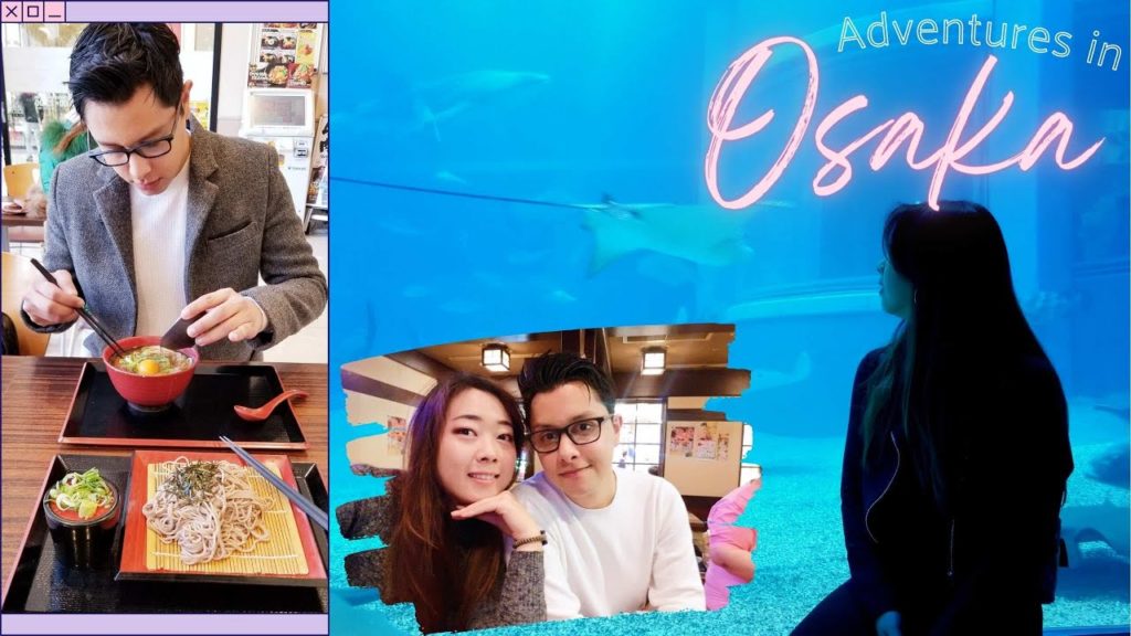 Japan Winter Vacation (part 2): The COLDEST days...Shopping, Spa World, Osaka Aquarium