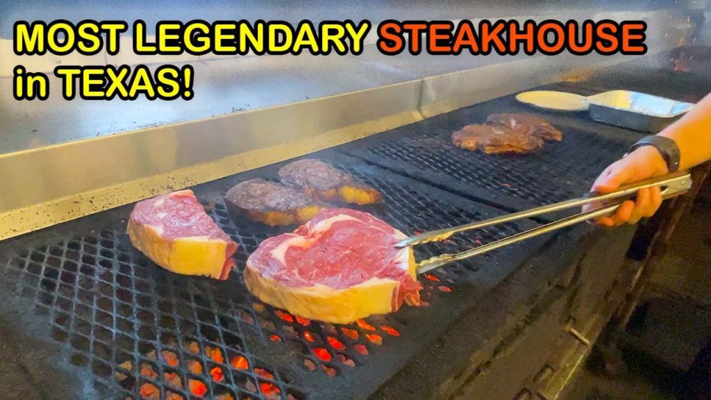 ULTIMATE Texas SMALL TOWN FOOD TOUR! Most LEGENDARY STEAKHOUSE in Texas!