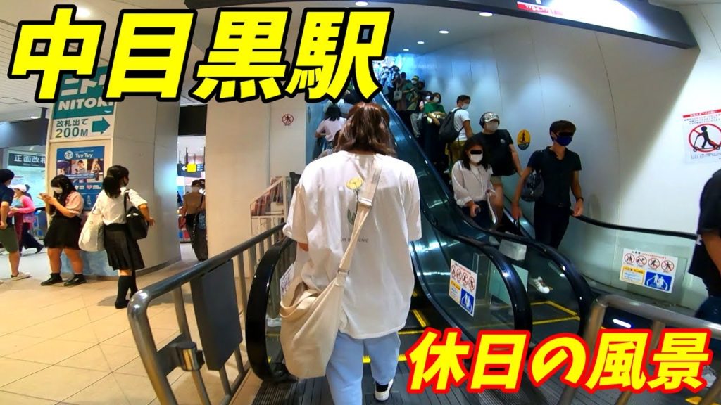 【休日大混雑!】東急東横線、中目黒駅構内を散策!(Japan Walking around Naka-meguro Station) 【休日大混雑!】東急東横線、中目黒駅構内を散策!(Japan Walking around Naka-meguro Station)