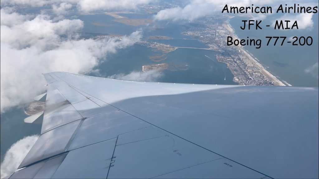 [4K] TRIP REPORT | American Airlines (Main Cabin) | Boeing 777-200 | New York (JFK) - Miami (MIA)