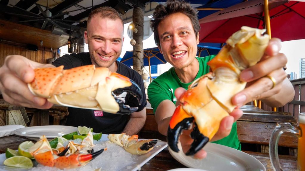 COLOSSAL Crab Claws!! π¦ Ultimate MIAMI FOOD TOUR – Florida, USA (Part 2) COLOSSAL Crab Claws!! π¦ Ultimate MIAMI FOOD TOUR - Florida, USA (Part 2)