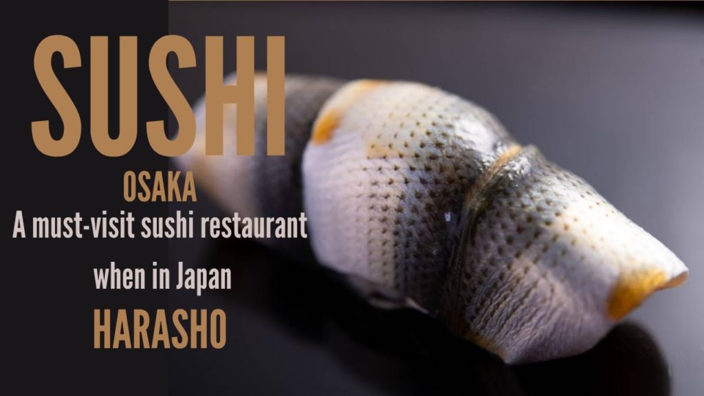 SUSHI -  JAPAN GOURMET FOOD : HARASHO a must-visit sushi restaurant when in Japan | OSAKA