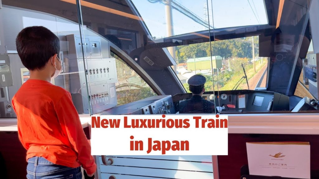 'HINOTORI'  by Kintetsu Limited Express in Japan / Osaka to Nagoya