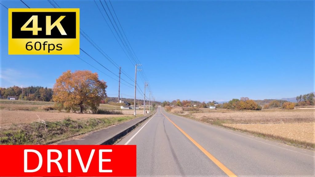 【Driving in Japan】Chikuma View Line: Komoro - Maruko, Nagano [4K]