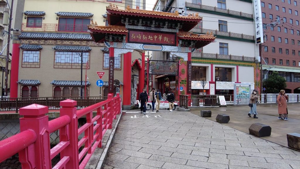 【4K】眼鏡橋から長崎新地中華街まで散歩 Walk Meganebashi - Nagasaki Shinchi Chinatown【2021】