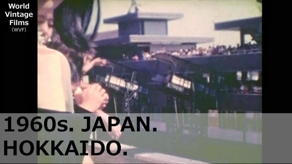 1960s.JAPAN.HOKKAIDO"hakodate"city.Famous port town.tourist spot.Snow country. 1960s.JAPAN.HOKKAIDO"hakodate"city.Famous port town.tourist spot.Snow country.