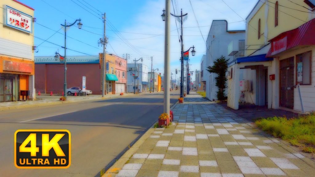 Hamatonbetsu, Hokkaido｜Japan Walking Tour【4K】