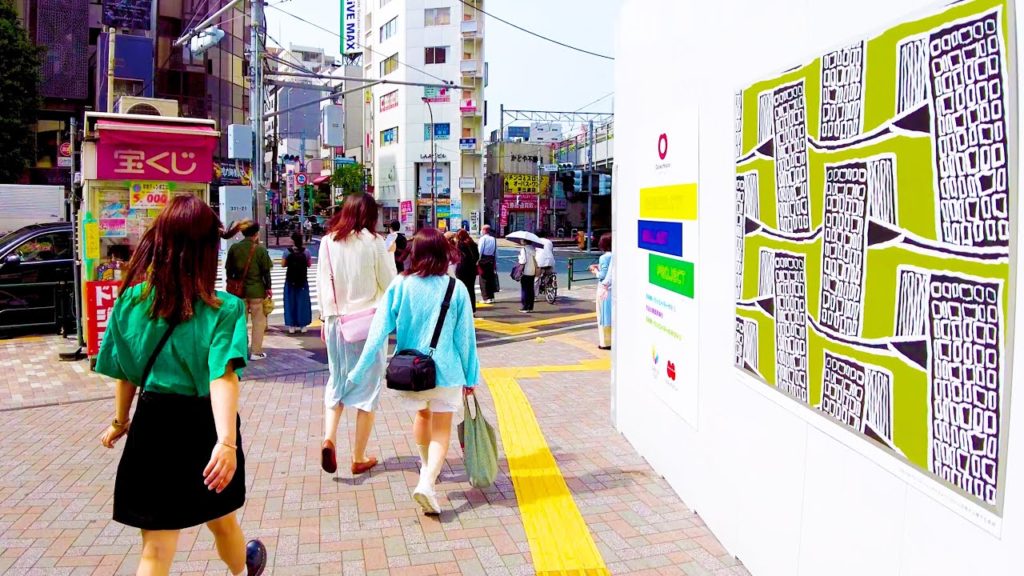 [Ebisu Walk in Tokyo] Fashionable Town ♪ (4K ASMR Nonstop 1 hour 05 minutes)