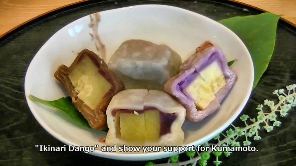 A source of vitality for the people of Kumamoto,"Ikinari Dango"