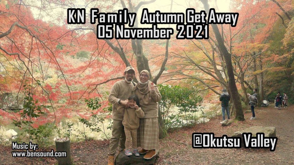 Momijigari at Okutsu Valley, Okayama