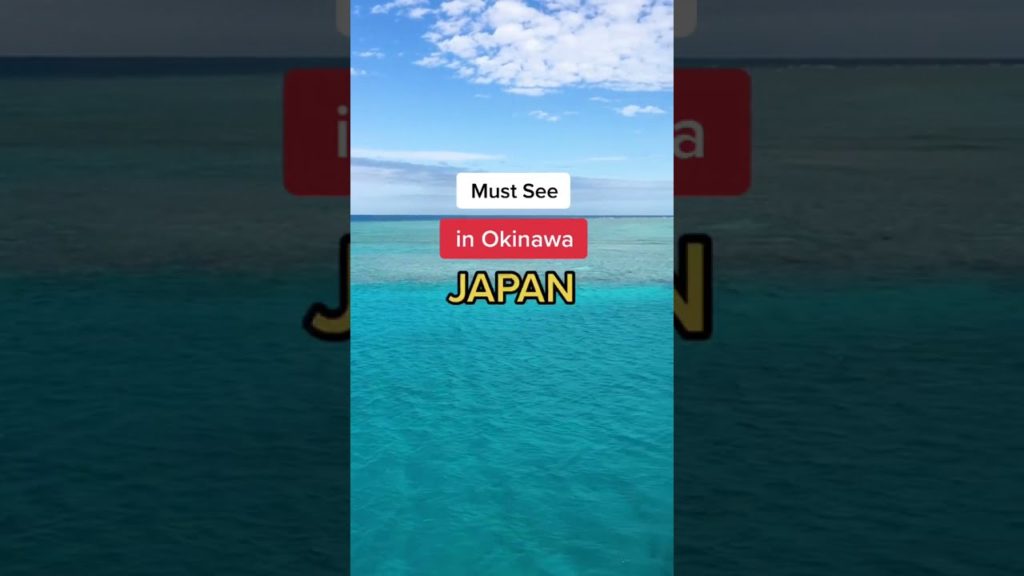 Okinawa and the wonders beneath the ocean vastness - Travel to Japan #Shorts