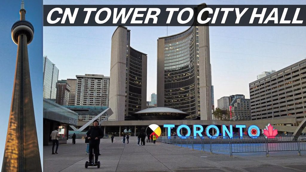 CN Tower to City Hall Downtown Toronto Walk (Nov 2021) CN Tower to City Hall Downtown Toronto Walk (Nov 2021)