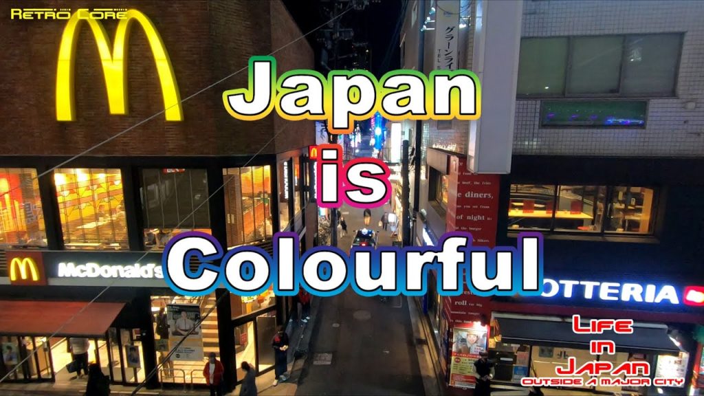 Japan is colourful - Life in Japan in 4K