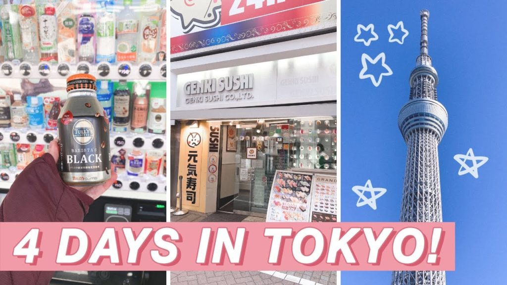 4 DAYS IN TOKYO VLOG: Harajuku, Shibuya, Indoor Baseball + more!