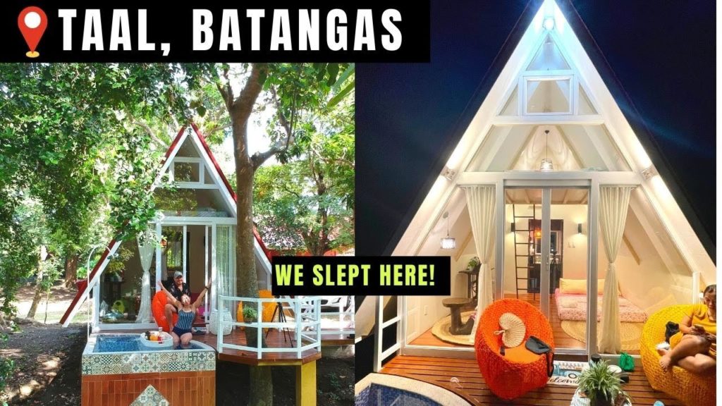 MAUI'S GLASS CABIN AT PLANTACION ISABELLE! Beautiful A-Framed Cabin Staycation in Taal, Batangas! MAUI'S GLASS CABIN AT PLANTACION ISABELLE! Beautiful A-Framed Cabin Staycation in Taal, Batangas!