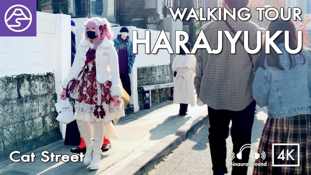 Harajyuku Walk in Tokyo - Harajuku with lots of Japanese girls.,Japan Walk [4K/ASMR Walking Tour]