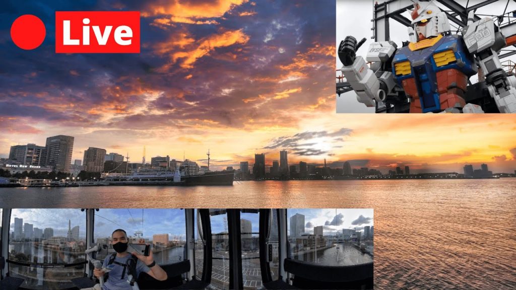 JAPAN LIVE - Yokohama Gundam and Air Cabin