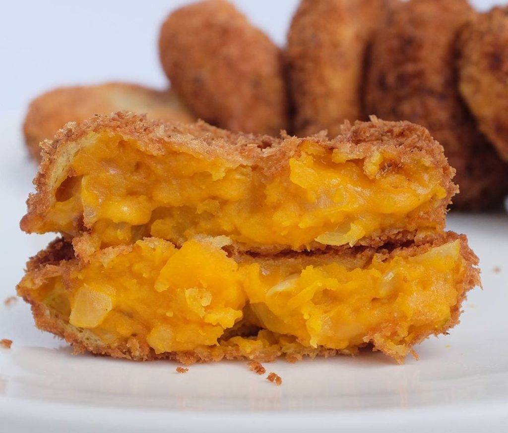 Crunchy on the outside and creamy on the inside, these Japanese croquettes are f...