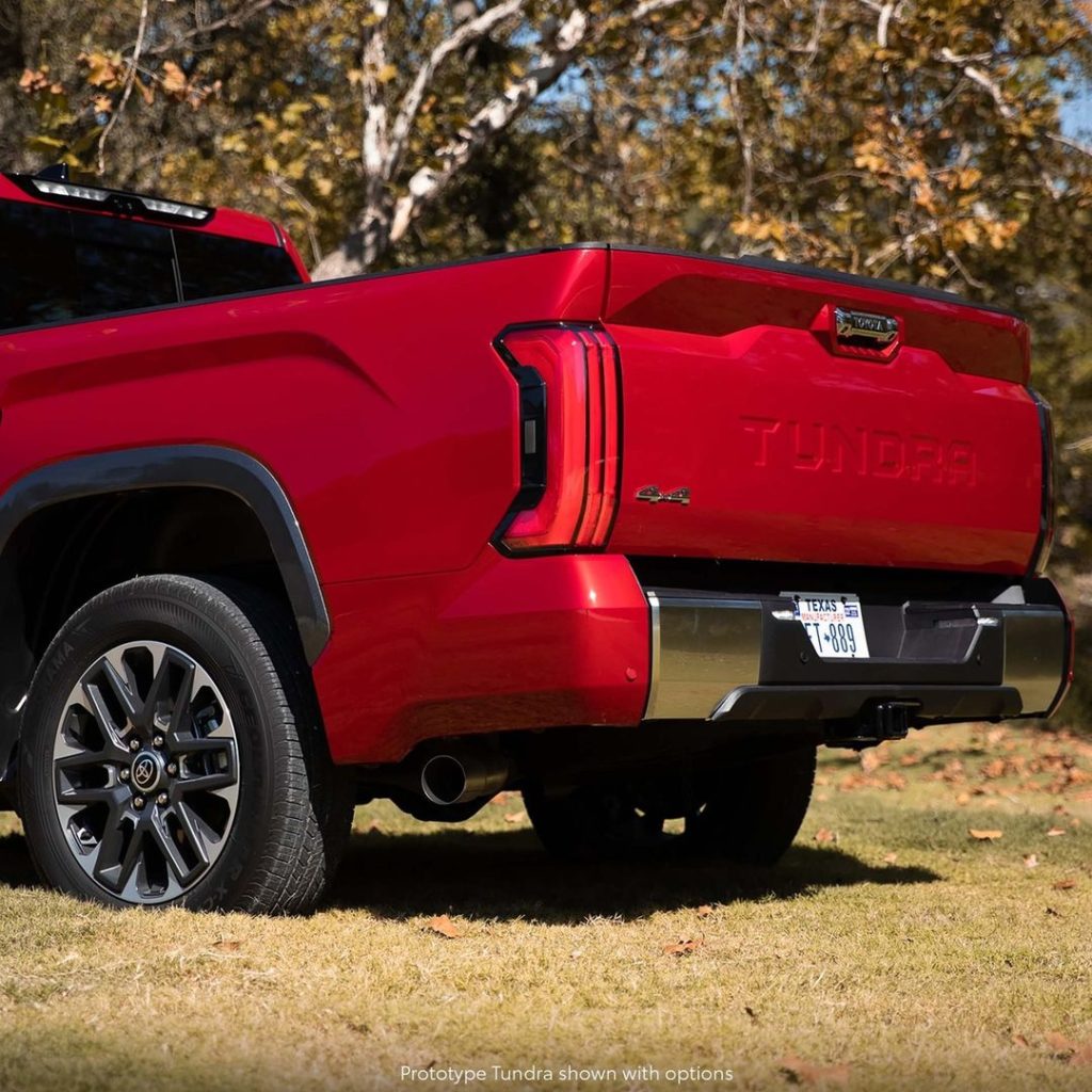 Load up and hit the road! All-new 2022 #Tundra #LetsGoPlaces...