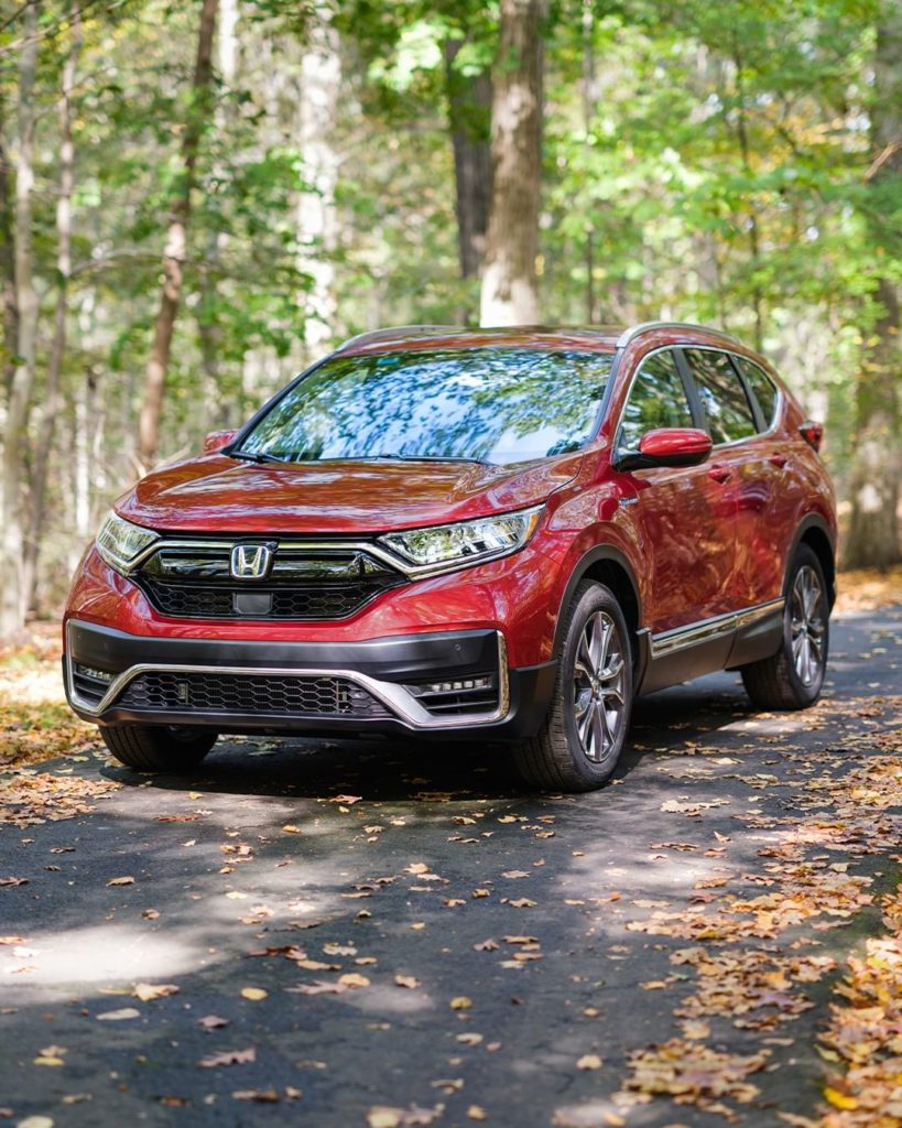 Sweater weather is better together.  #CRVHybrid...