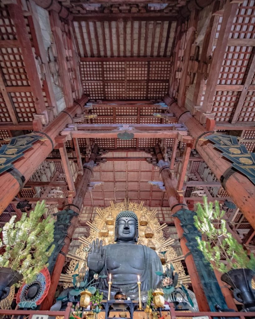 Have you ever seen such majesty? 
The Great Buddha at Todai-ji Temple in Nara Pr...