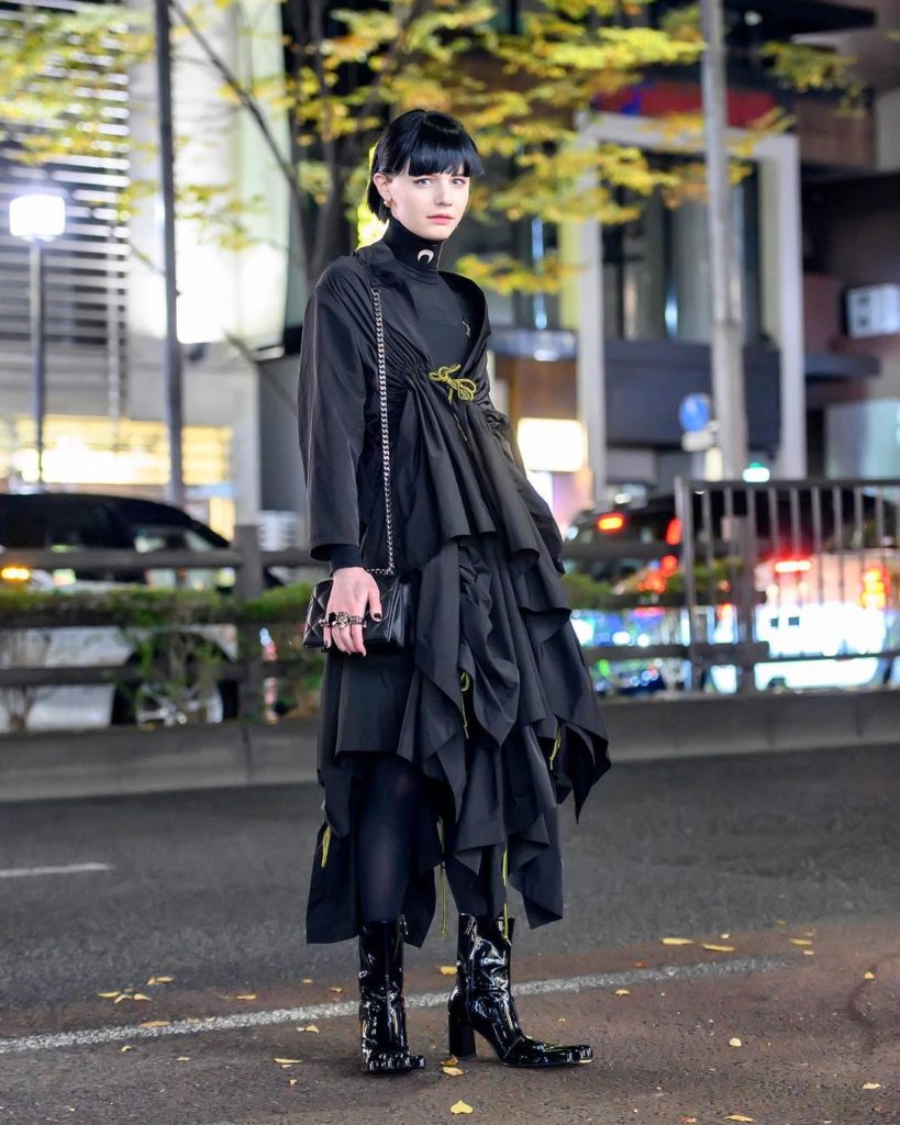 Tokyo-based software engineer, DJ, and model Emmanuelle (@emaherself) on the str...