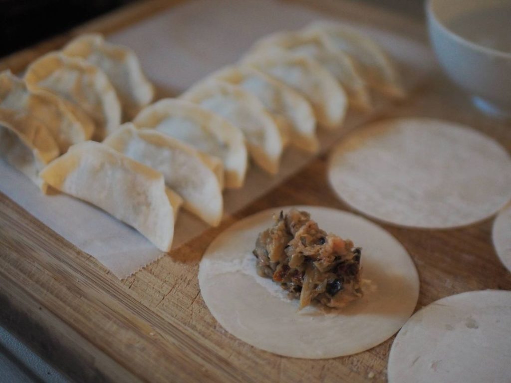 Want an autumnal spin on dumplings? Mushrooms can be used as both the filling an...