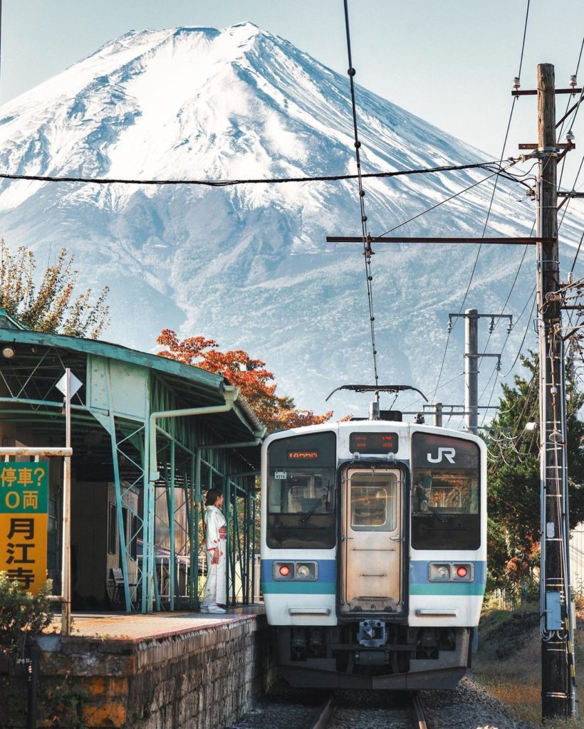 Visit Japan: Whether you’re flying overhead, whizzing past on a shinkansen or waiting at a lo… Whether you're flying overhead, whizzing past on a shinkansen or waiting at a lo...
