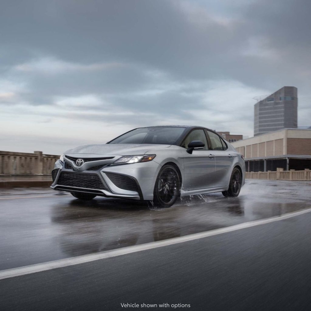 A city slicker with all-wheel-drive confidence.  #Camry AWD #LetsGoPlaces...