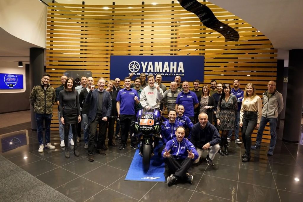 VIP guest in the house 

@fabioquartararo20 came to visit our headquarters in Ge...