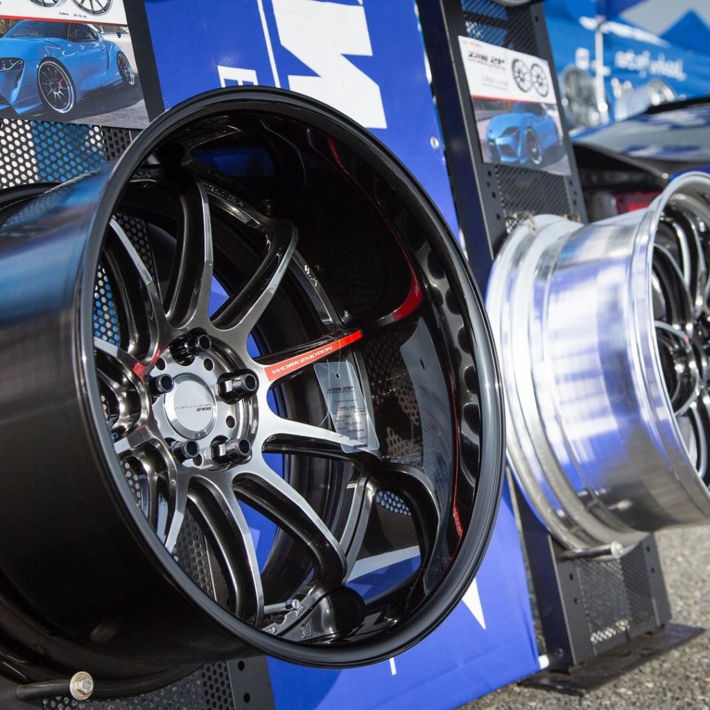 New WORK EMOTION ZR10 2P with deep concave GTK center and glossy black rim (COP ...