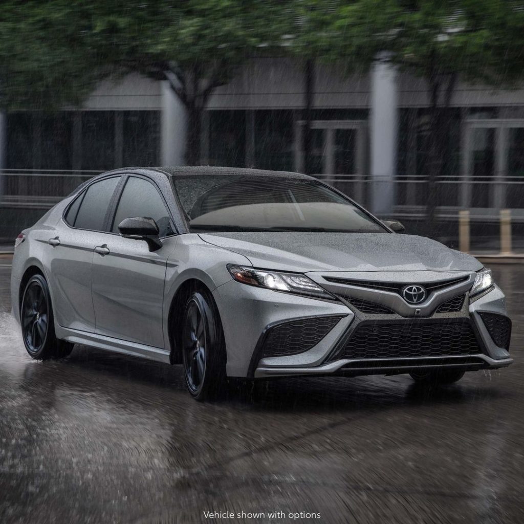 Embrace the storm.  #Camry AWD #LetsGoPlaces...