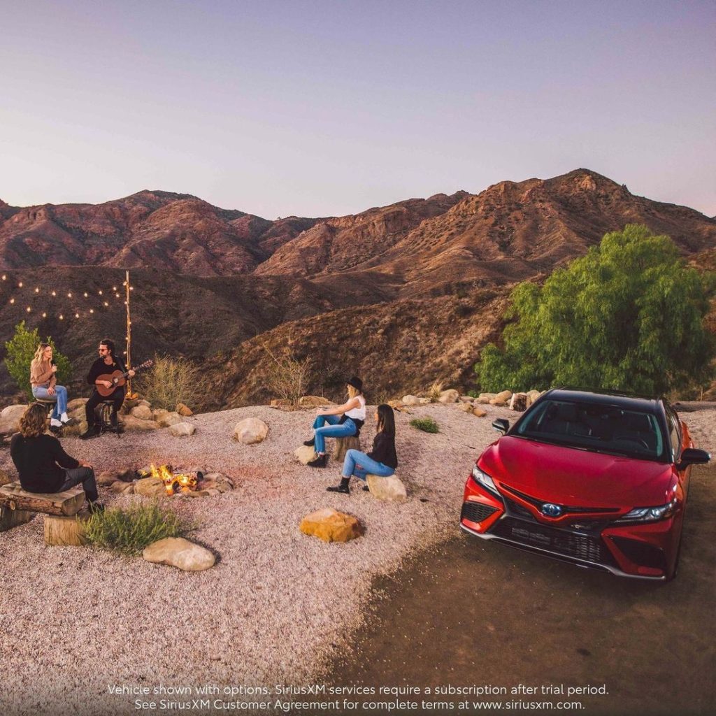 You are exactly where you're supposed to be. #Camry #LetsGoPlaces...