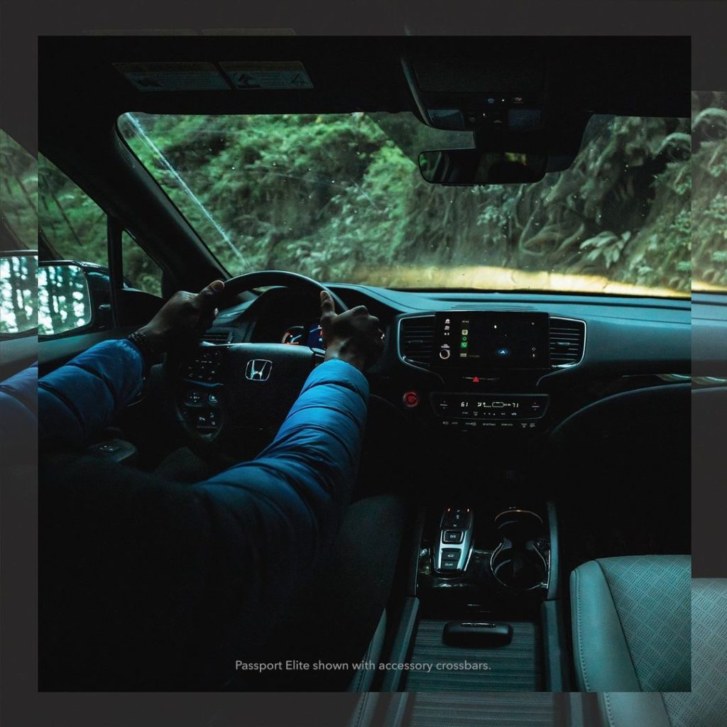 Adventure is in your hands. #HondaPassport...