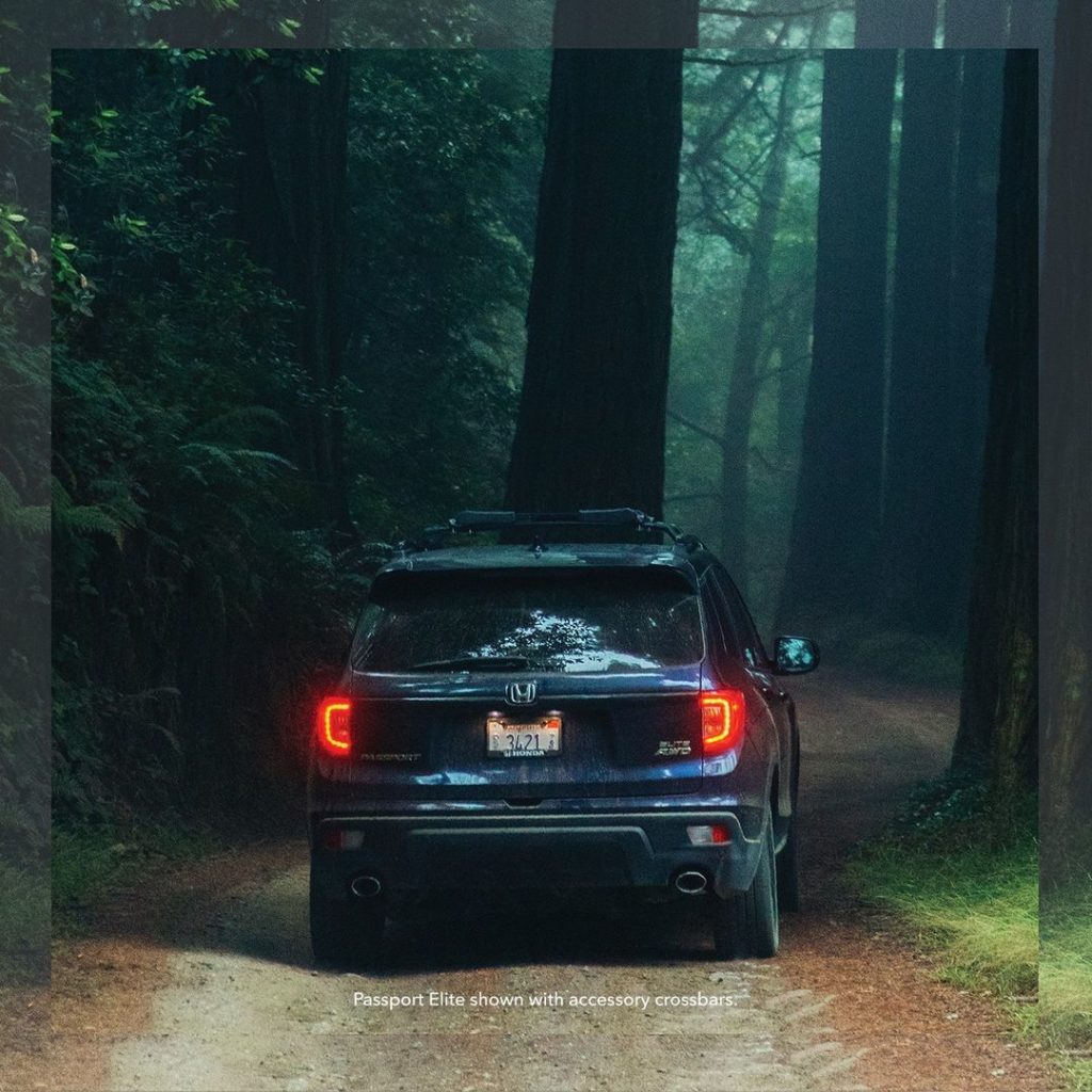 Something exciting is waiting beyond the fog. #HondaPassport...