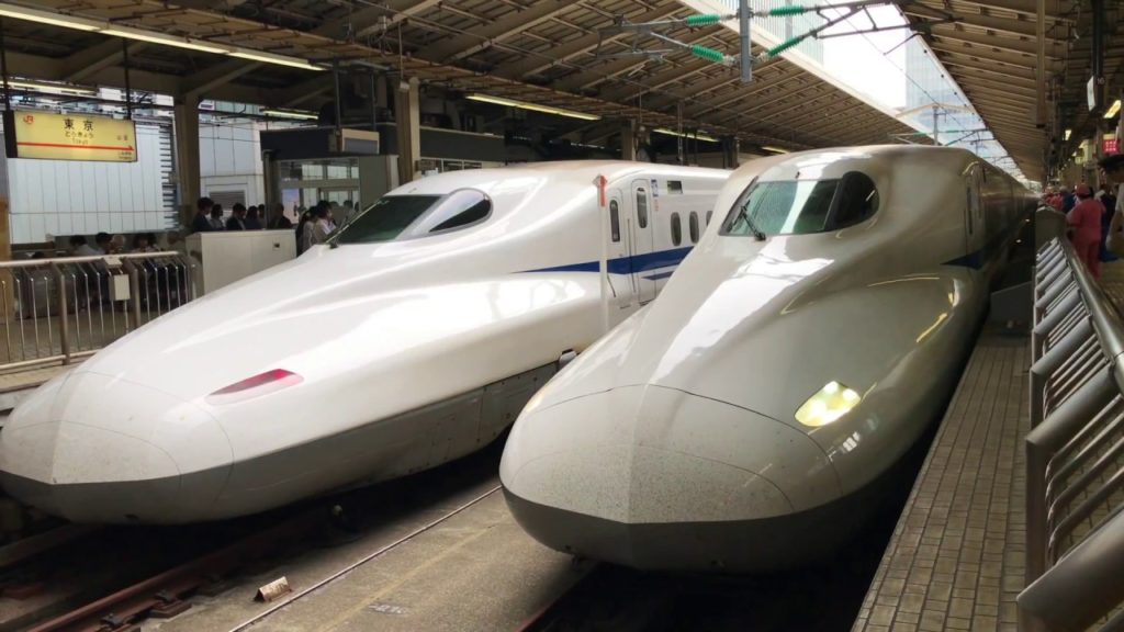 Tokyo to Osaka on Shinkansen