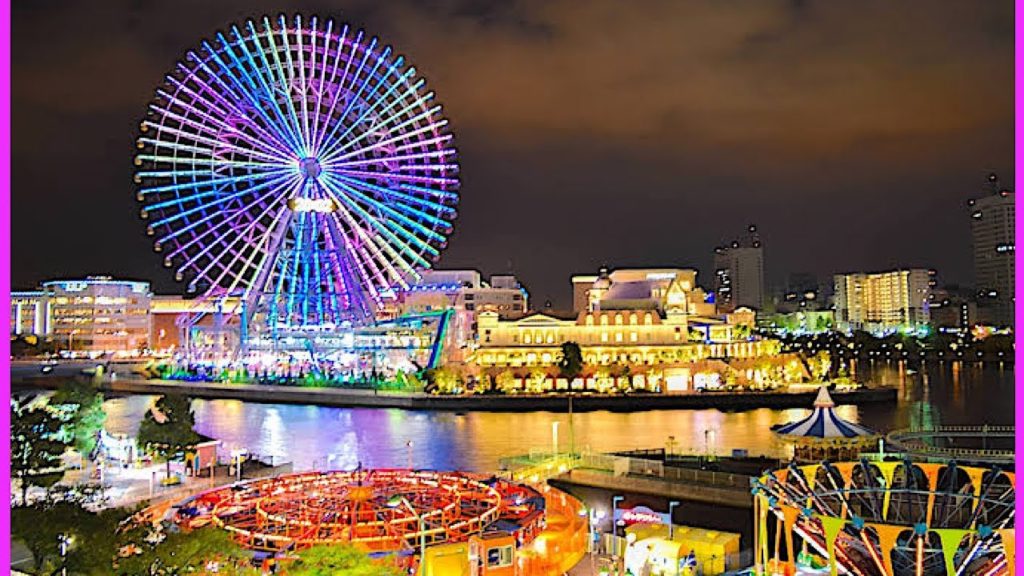 Ferris wheel in Yokohama.🎡