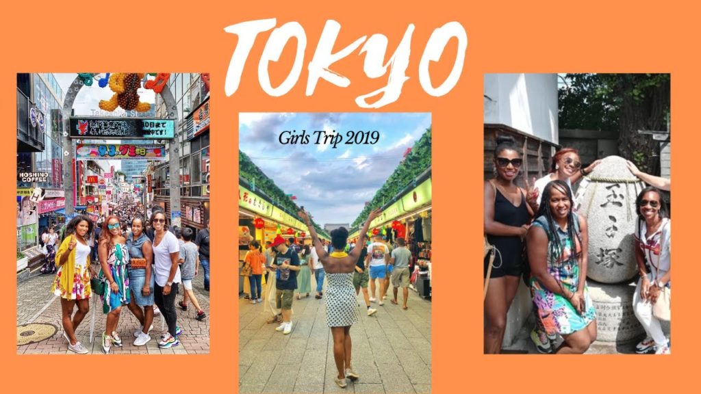 Travel Vlog | My first time in Tokyo | Girls Trip 2019