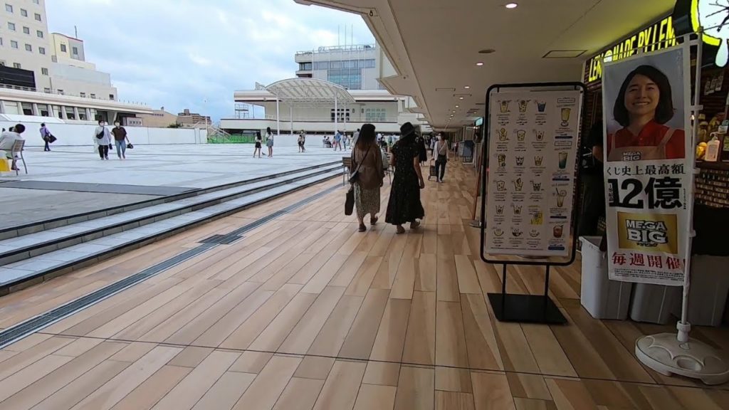 [Japan Walk] Niigata Walk / Bandai City Bus Center renewed (2F)