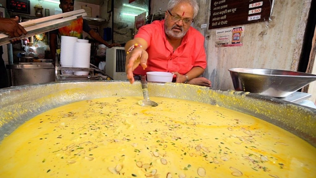 LASSI KING of INDIA | Indian Street Food Tour in Jaipur, India - BEST Street Food in India + CURRY