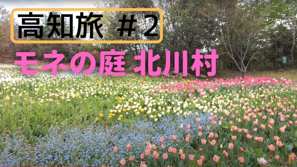Trip to Kochi 2；Monet's Garden in Kitagawa Village:モネの庭(高知県安芸郡北川村)