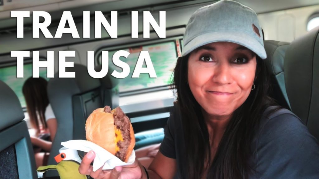 First time traveling by train in the USA - New York to Boston