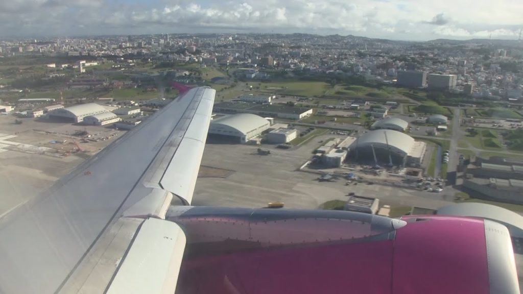 Peach Aviation A320 Takeoff Okinawa Peach Aviation A320 Takeoff Okinawa