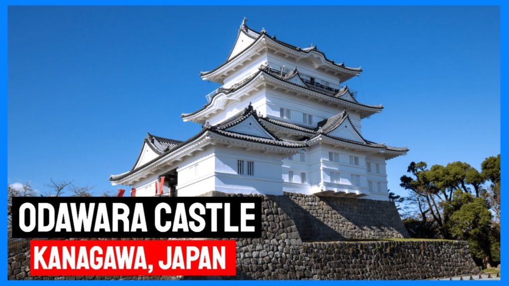 4k Walk Japan - Odawara Castle (小田原城, Odawara-jō)