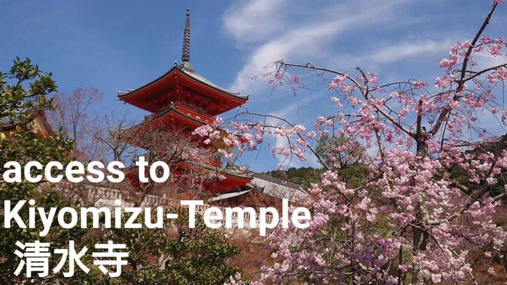 access to Kiyomizu-Temple | cherry blossoms in full bloom