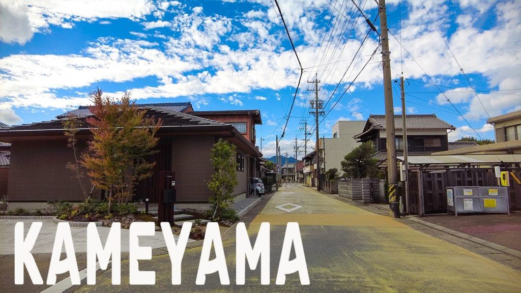 【4K】KAMEYAMA WALKING TOUR | JAPANESE COUNTRYSIDE VILLAGE