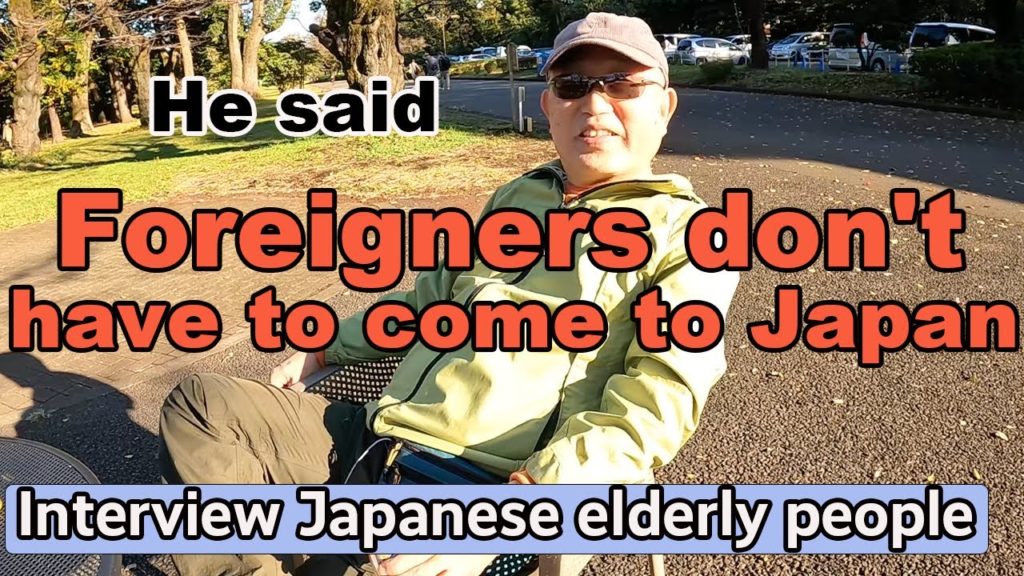 What do Japanese elderly  think about foreigners coming to Japan?Japan Travel Ban / Japanese Racist?