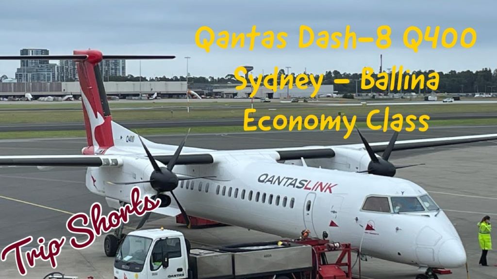 QANTAS Dash-8 Q400 Economy Class - Sydney to Ballina