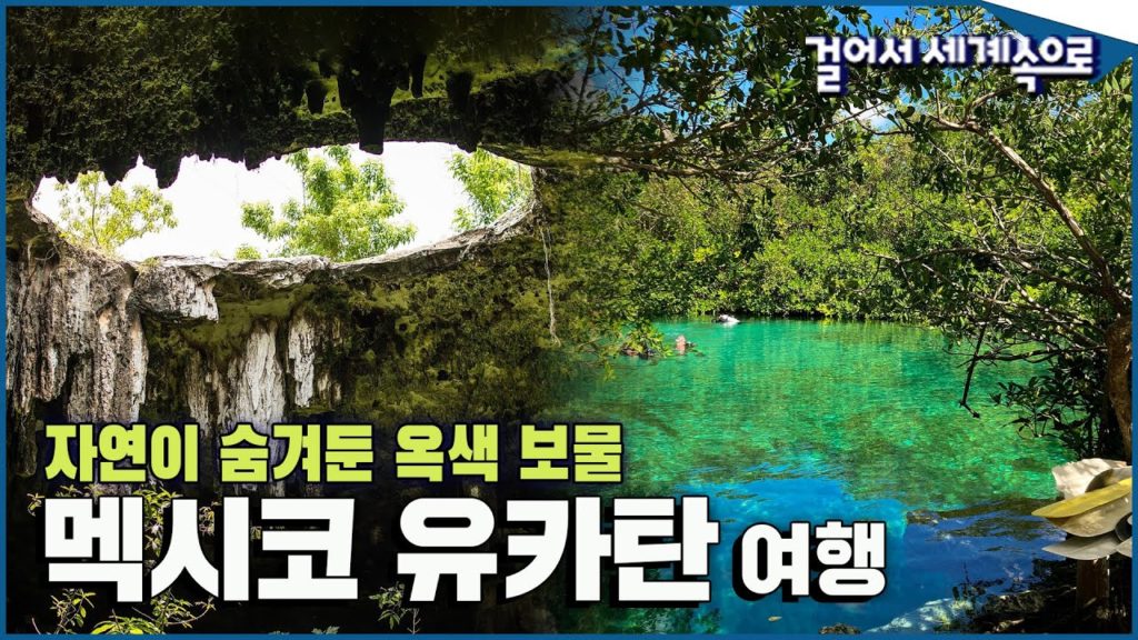 [#걸어서세계속으로 Full📺] 난쟁이가 하룻밤에 만들었다는 마법사의 신전과 천연 우물이 있는 곳, 멕시코 유카탄 여행 Trip to Mexico (KBS_20140302)