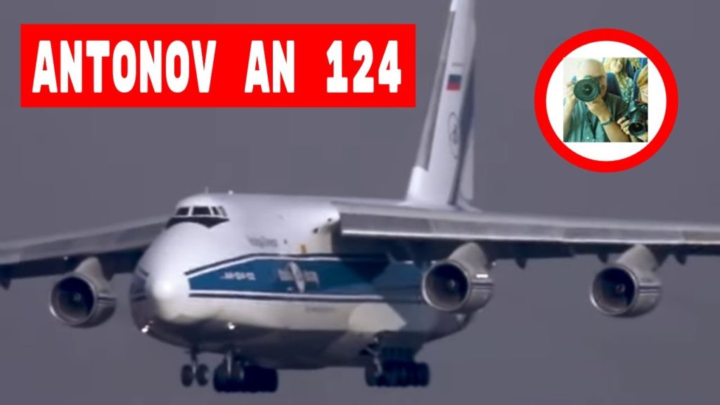 Antonov AN 124 Landing in Dusseldorf Airport